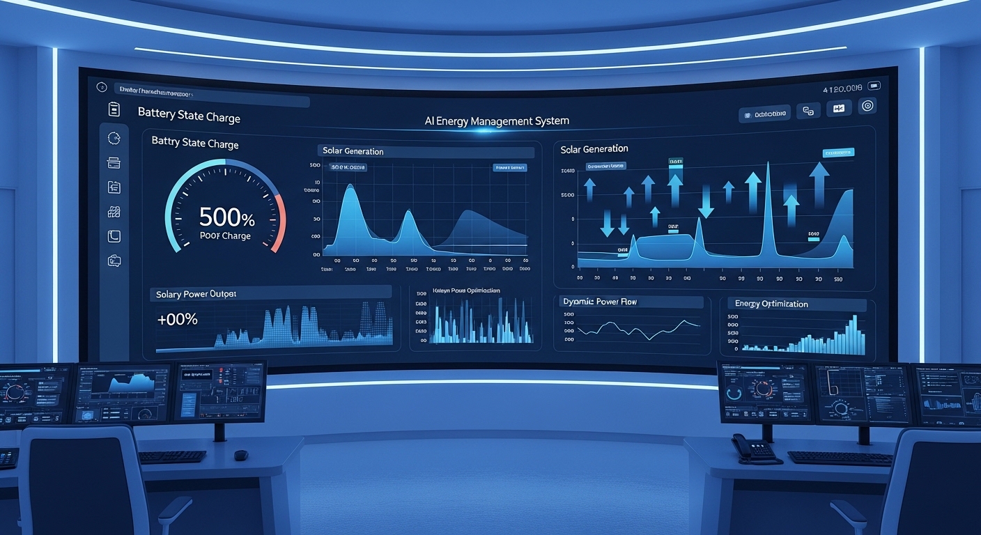 AI система управління енергією EMS для оптимізації BESS