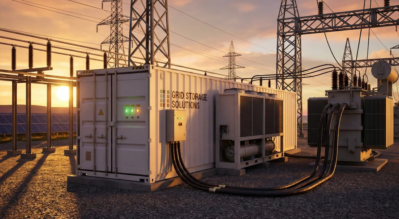 Container BESS 1MW Utility Scale