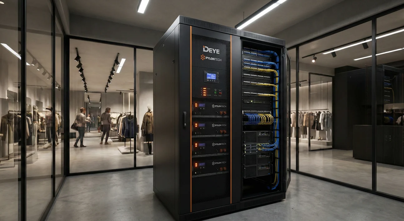 Commercial BESS 50kW for Retail